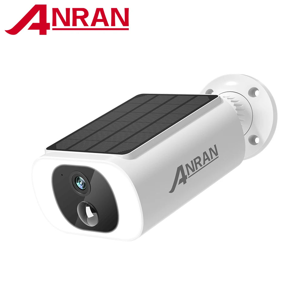 ANRAN C3 Solar Wireless Security Camera 2K Battery Floodlight Night Vision